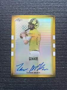 2/2 🔥 Auto Tanner McKee 2018 Leaf US Army All American Metal Gold #BA-TM1 - Picture 1 of 7