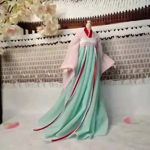 1/6 Puppenhaus Miniatur 30 cm chinesischer Stil antikes Kostüm Puppe Hanfu - Bild 1 von 3
