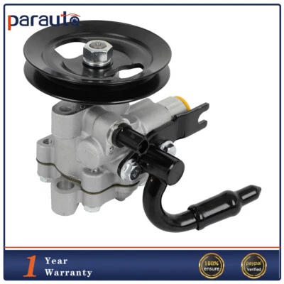Power Steering Pump with Pulley for Hyundai Accent 2010-2011 Kia Rio Rio5 06-11 - Image 1 of 4
