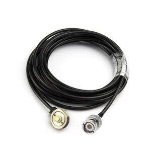Antenne NMO Halterung 3/4" Loch mit Koaxial-RG58-Kabel 5 m 15 Fuß BNC-Stecker - Bild 1 von 3
