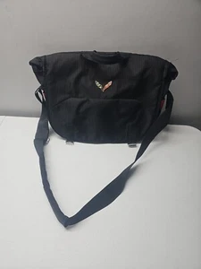 Bolso mensajero Corvette con logotipo de banderas cruzadas C7: C7 Stingray - Imagen 1 de 6