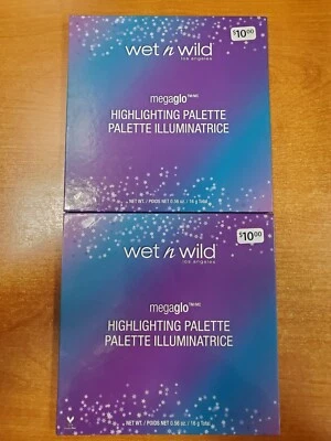 2 Palettes: WET N WILD Megaglo Highlighting Palette NEW E11B - Image 1 of 3