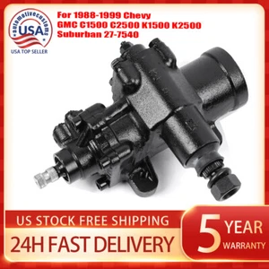 Power Steering Gear Box For 1988-1999 Chevy GMC C1500/K1500 C2500/K2500 Suburban - Picture 1 of 13