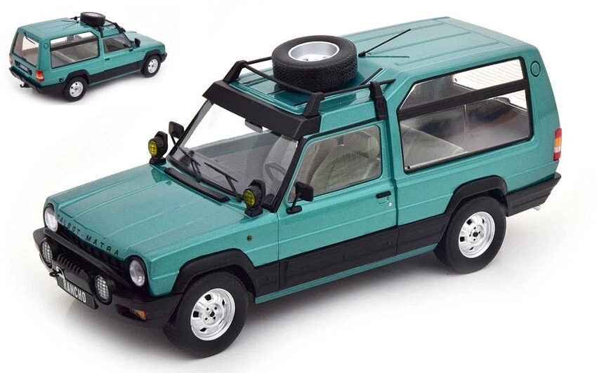 KK-Scale 1 18 TALBOT SIMCA RANCHO GREEN METALLIC diecast model - KKDC180823