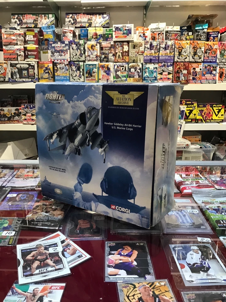 Corgi AA32403 Hawker Siddeley AV-8A Harrier Diecast Model Aircraft 1:72 - Image 1 of 3