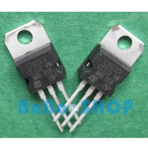 20pcs New L7805CV L7805 LM7805 7805 Voltage Regulator 5V 1.5A ST TO-220 - Picture 1 of 2