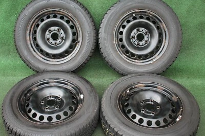 VW Golf 7 Seat Leon Skoda Octavia 5Q0601027L/N Winterräder 195/65 R15 91H - Bild 1 von 4