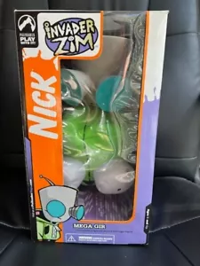 INVADER ZIM *RARE* MEGA GIR 12” FIGURE W/ DOGGIE DISGUISE PALISADES 2005 IN BOX - Picture 1 of 7