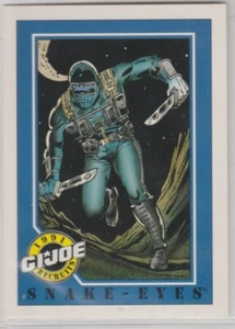 1991 Impel G.I. Joe #135B Snake-Eyes *ding* - Picture 1 of 1