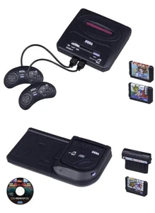SEGA History Collection Mega Drive Edition Mini Replica: Mega Drive 2 & Mega-CD 2 - Foto 1 di 2