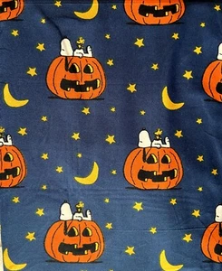 Berkshire Peanuts Snoopy zucca Halloween set lenzuola matrimoniale Woodstock - Foto 1 di 3