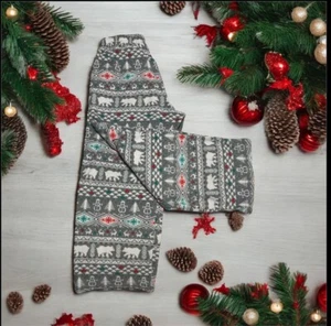 Christmas Llama Red Pajama Bottoms/Lounge Pants by Wonder Shop Girls SZ 6 SALE - Picture 1 of 1