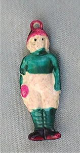Vintage Celluloid Early Football Player Charm Figure - Picture 1 of 3
