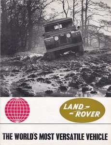 LAND ROVER THE WORLD,S MOST VERSATILE VEHICLE BROCHURE, PUBLICATION No.657/A. - Picture 1 of 8