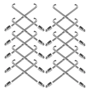 48 PCS Banjo Hook Nut Accessories Parts Bolts Adjustable Hooks Flat - Picture 1 of 12