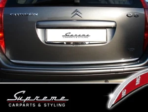 für CITROEN  C5 I Break Kombi 3M Chrom Zierleiste Heckleiste Kantenschutz Tuning - Bild 1 von 5