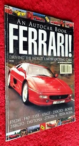 FERRARI BOOK Driving The World's Most Exciting Cars Magazine by AUTOCAR - Imagen 1 de 8