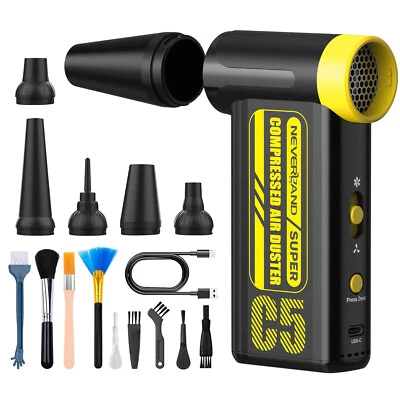 180000RPM Cordless Compressed Air Duster High-Power Electric Air Cleaning Duster - Image 1 of 4