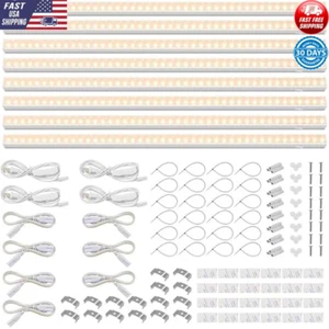 LED Grow Light Strip Full Spectrum 2ft 80W Easy Installation Plant Growth New - Picture 1 of 8