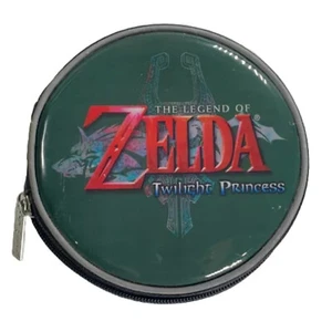 The Legend of Zelda Twilight Princess CD Game Storage Case Nintendo Holds 12 - Picture 1 of 9