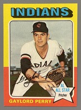 1975 Topps Gaylord Perry #530 Cleveland Indians