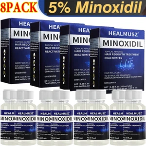 Solución tópica tratamiento de regeneración del cabello para hombres Minoxidil 5% extra fuerza 8 meses - Imagen 1 de 18