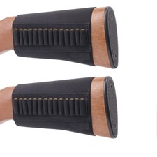 2 X 14 Rounds Buttstock Rifle Shell Bullet Holder Stock Ammo for .22 CAL 10/22