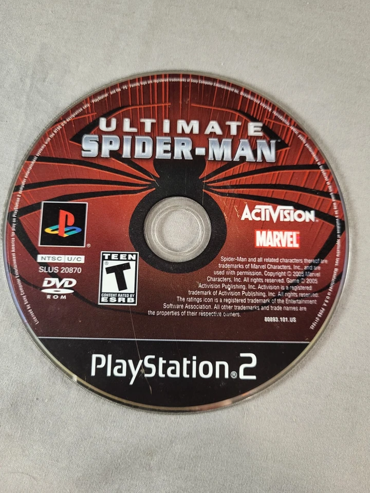 Ultimate Spider-Man, PS2, Loose, Authentic! - Image 1 of 1