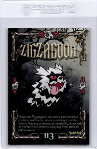 Peruvian Halloween pokemon Card Zigzagoon - Picture 1 of 1