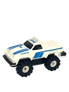 Vintage 1980s Plastic SCHAPER STOMPER 4X4 2.2 ~ White Pickup Truck Nice! - Picture 1 of 7