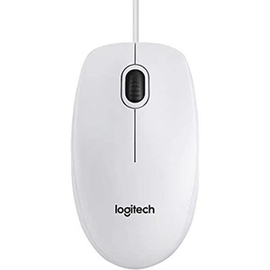 Logitech B100 Wired USB Mouse, 3-Buttons, Optical Tracking, Ambidextrous PC / Ma - Bild 1 von 4