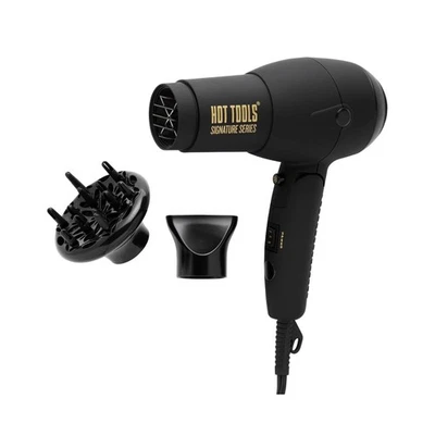 Hot Tools Salon 1875 Watts Turbo Ionic DC Travel Dryer #HTDR5582N1 - Image 1 of 3