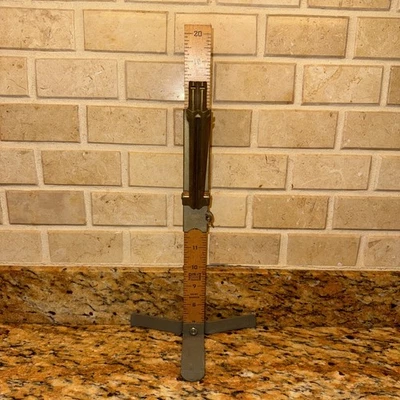 Vintage Pin It Skirt Marker Ruler - Seamstress Hem w/Adjustable Mount 20" - Image 1 of 4