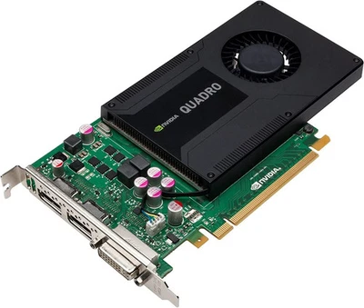 NVIDIA Quadro K2200 2GB GDDR5 High Profile Graphics Card - 2x DisplayPort - DVI - Image 1 of 4