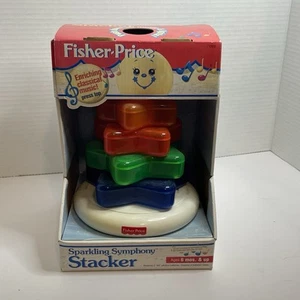 Fisher Price Sparkling Symphony Stacker Toy Lights Music 1999 Vintage New In Box - Picture 1 of 8