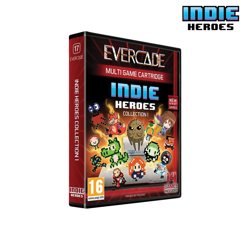 Evercade Indie Heroes Collection 1 Cartridge