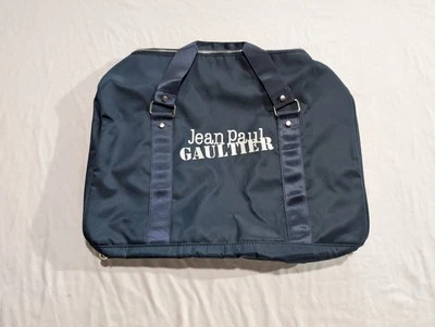 JEAN PAUL GAULTIER WEEKEND GYM TRAVEL BAG DUFFLE BLUE PACKABLE - Image 1 of 4