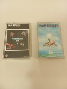 musicassetta Van Halen, Iron Maiden - Foto 1 di 7