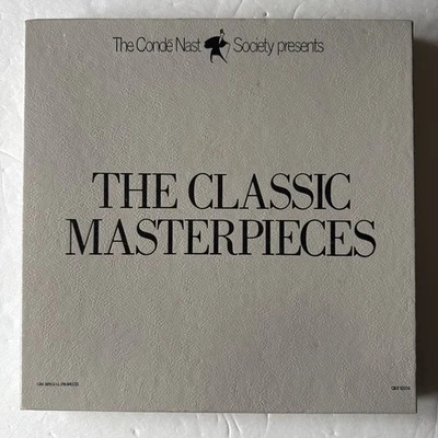 The Conde Nast Society presents The Classic Masterpieces 5 Cassette Box Set NM - Image 1 of 4