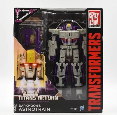 Transformers Titans Return Voyager Class - Darkmoon & Astrotrain Action Figure - Image 1 of 4