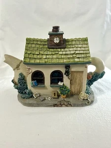 Tell Tale Teapots Brendan MacNamara’s School House Trinket Box Handpainted Rare - Foto 1 di 9