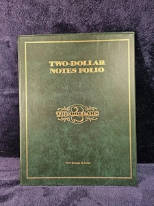 Two Dollar Notes Folio, 1928, 1953, 1976, (4) Uncut Currency 2003a PCS NICE! - Picture 1 of 11