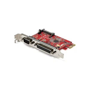 Karta PCIe StarTech.com z interfejsem szeregowym i równoległym (mk) - Zdjęcie 1 z 3