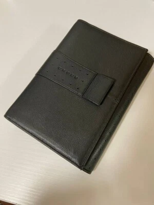 Cubierta de agenda personal Cross Autocross colección de cuero 2006 rara ac 134-1 Foto 1 de 4