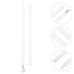 Curtain Wand 58.5CM White for Vertical Blinds Home Decoration - Picture 1 of 12
