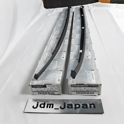 Nissan 300ZX Z32 1990-1996 T-Top Genuine OEM Front Windshield Side Molding Set - Image 1 of 4