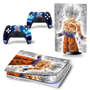PS5 Disk Version For Sony PS5 Disk Wraps Dragon Ball Skin Stickers Cartoon - Bild 1 von 44