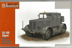 Special Armour SS-100 Gigant ""Trattore ruota pesante trattore pesante"" in 1/72 172001 - Foto 1 di 4