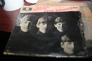 THE BEATLES 1963 ALL MY LOVING ORIGINAL INDIA MONO 4 TRACKS VINYL EP 7 INCH - Picture 1 of 7