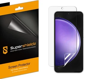 3X Supershieldz Clear Screen Protector Saver for Samsung Galaxy S24 FE - Picture 1 of 2